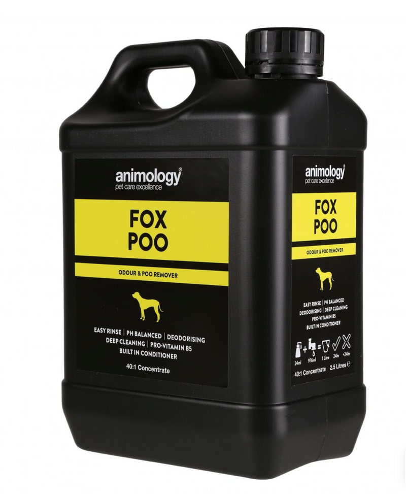 Fox Poo Shampoo - Odour & Poo Remover