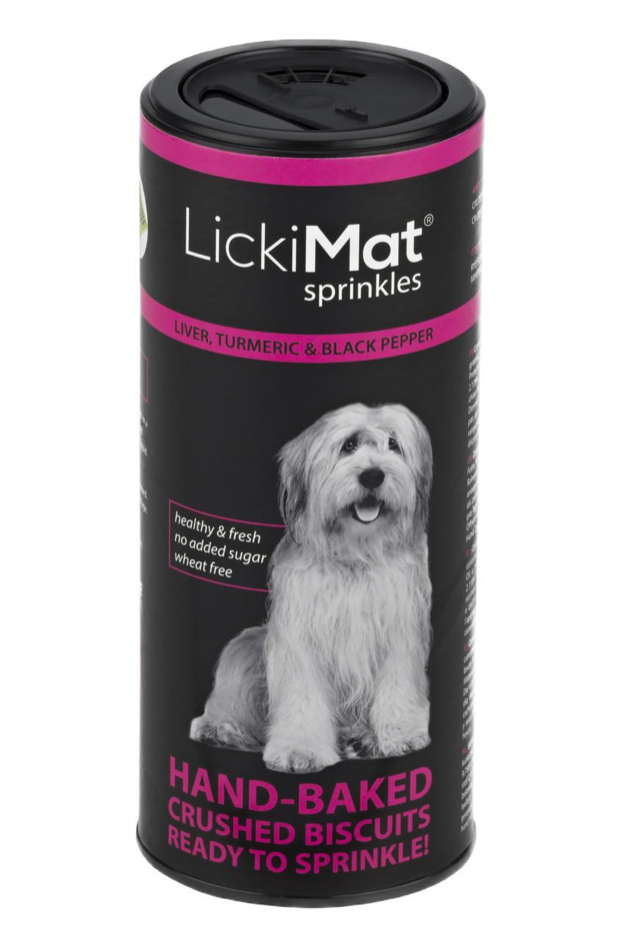 Lickimat Sprinkles Liver, Turmeric & Black Pepper Dog Treats 150g