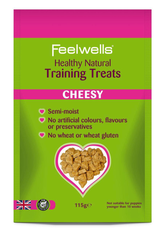 Feelwells Cheesy Dog Training Treats 115g