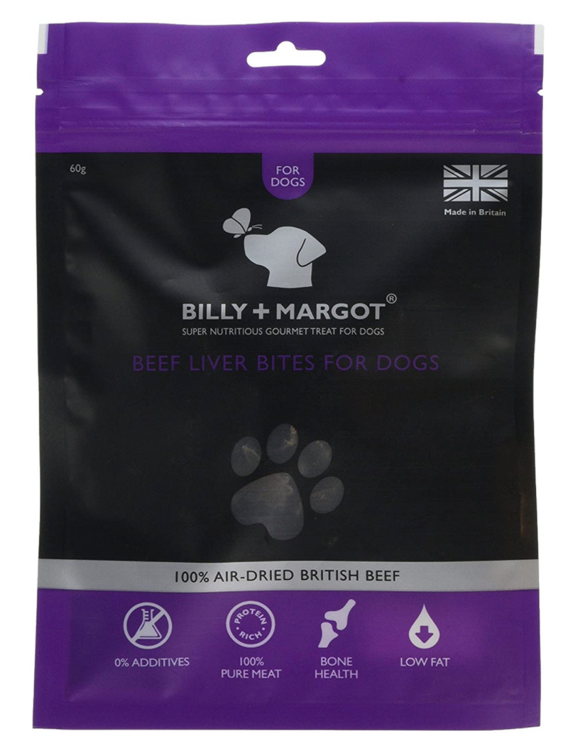 Billy & Margot Beef Liver Bites For Dogs