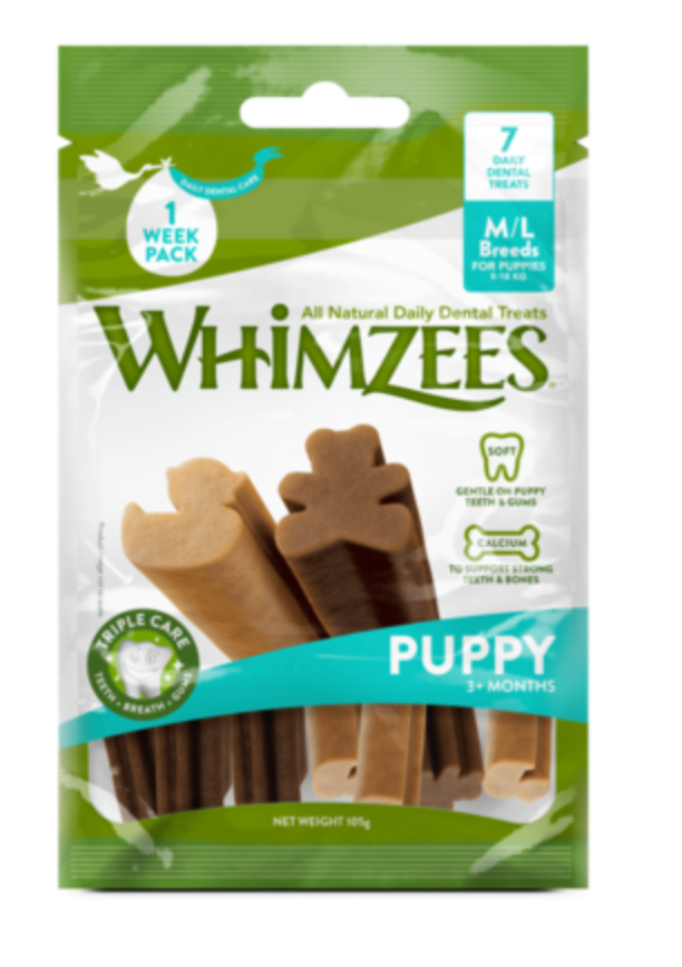 Whimzees Puppy Stix Medium/ Large 7pk