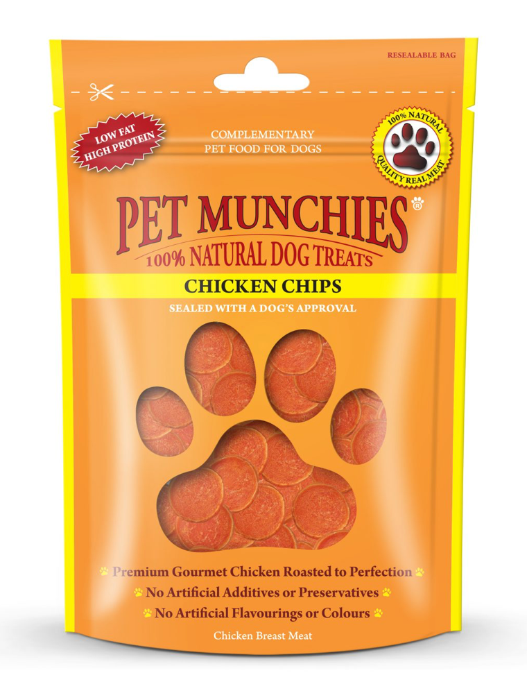 Pet Munchies Chicken Chips 100g