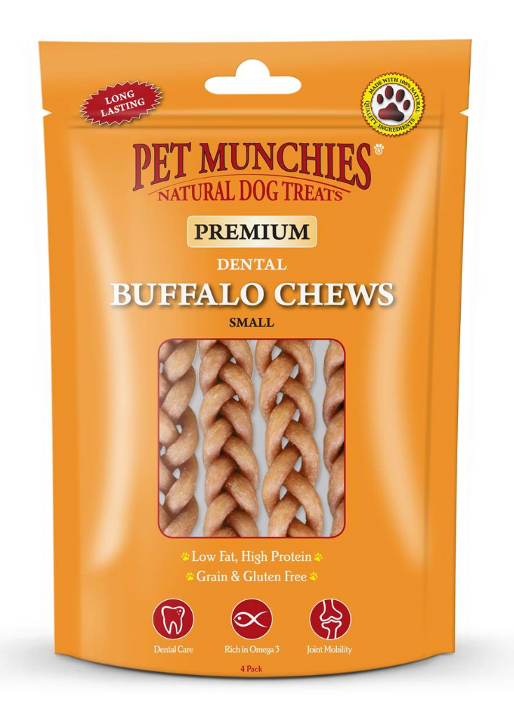 Pet Munchies Dental Buffalo Chews