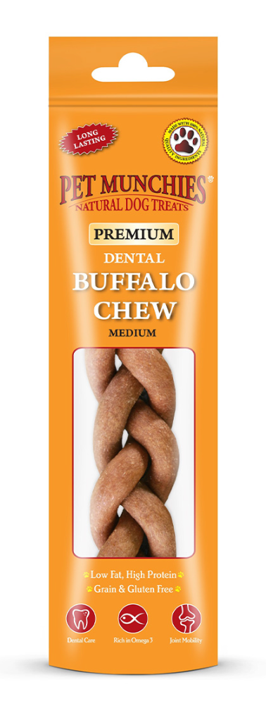 Pet Munchies Dental Buffalo Chews