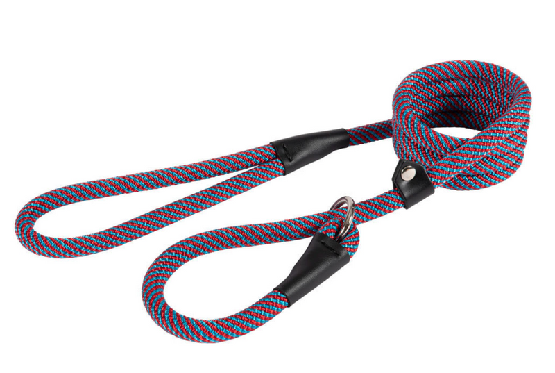 Ancol Heritage Nylon Rope Lead Red/Blue 12mm x 150mm