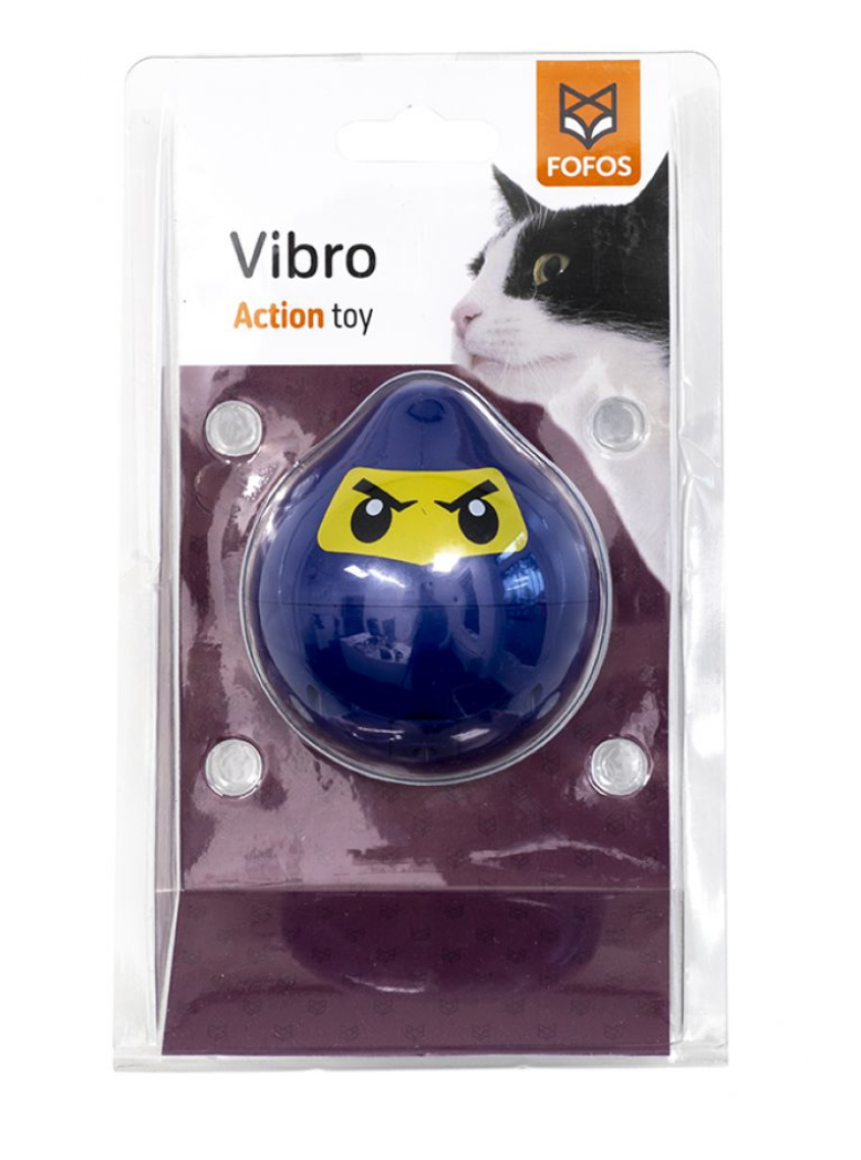 Fofos Vibro Action Toy Crazy Tumbler Blue