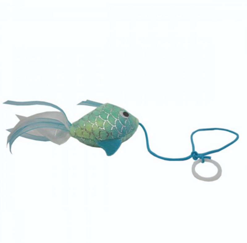 Mermaid Blue Goldfish Cat Toy