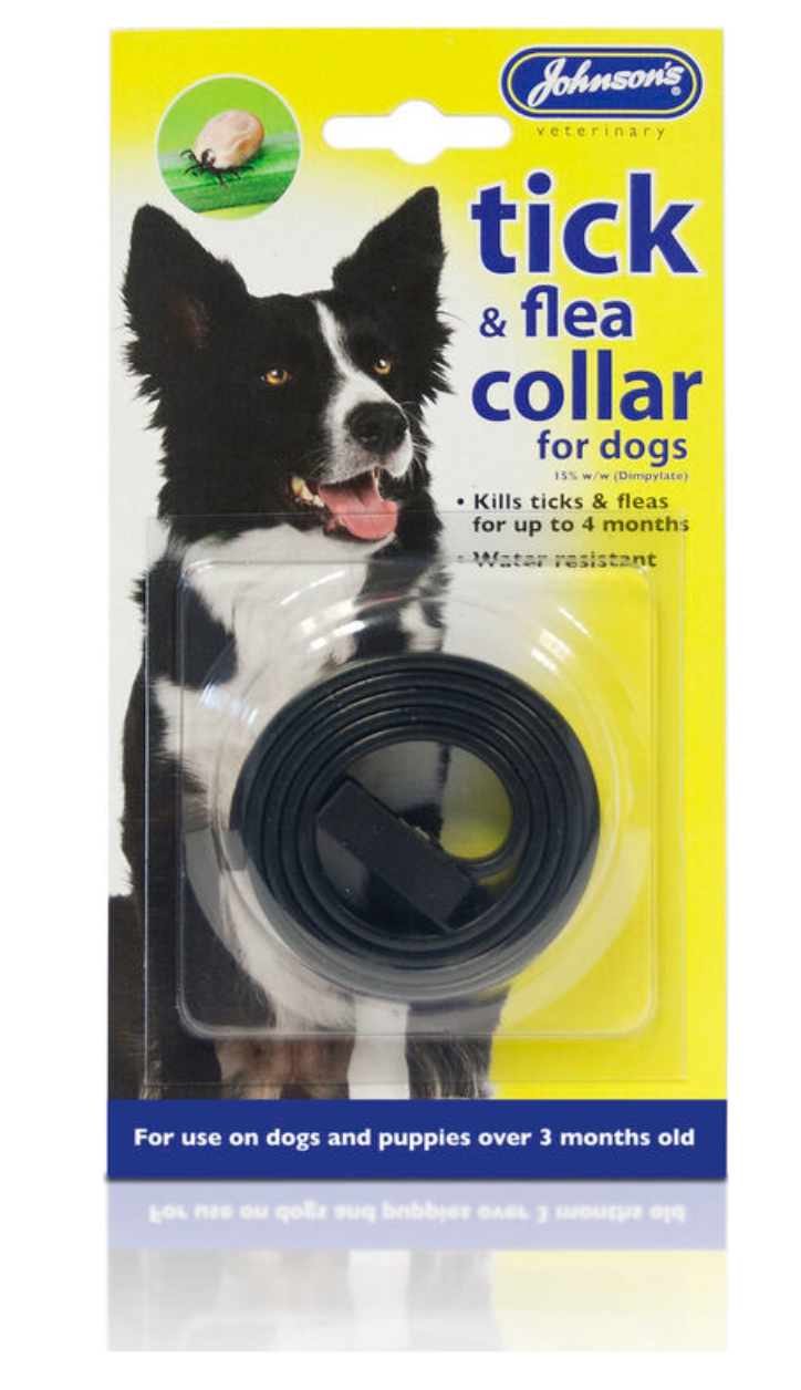 Johnson's Dog Tick & Flea Collar - One Size Fits All