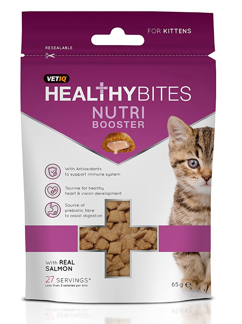 VETIQ Nutribooster Kitten Treats, 65g