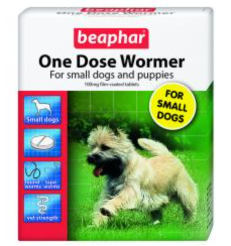 Beaphar One Dose Wormer Small Dog