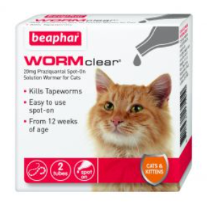 Beaphar WORMclear Spot-On for Cats