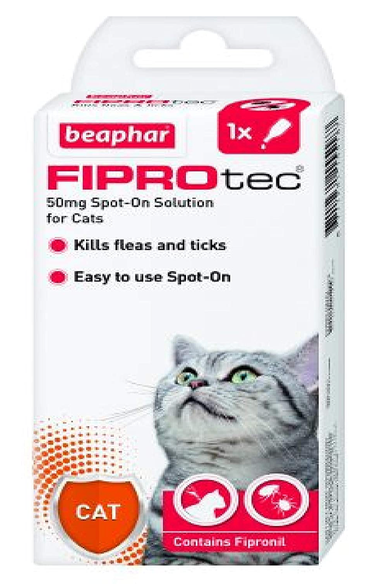 Beaphar FIPROtec Spot-On for Cats 1 pipette, 1tmnt