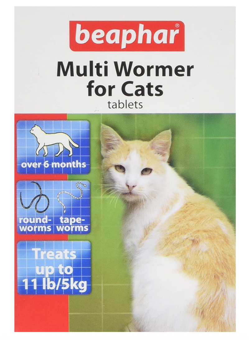 Beaphar Multiwormer Cat, 12tabs