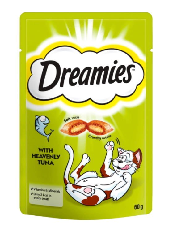 DREAMIES Cat Treats with Tuna 60g
