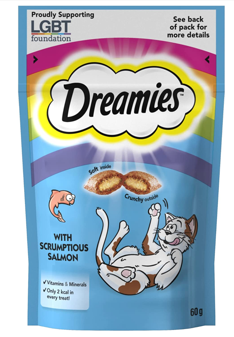 DREAMIES Cat Treats with Salmon 60g