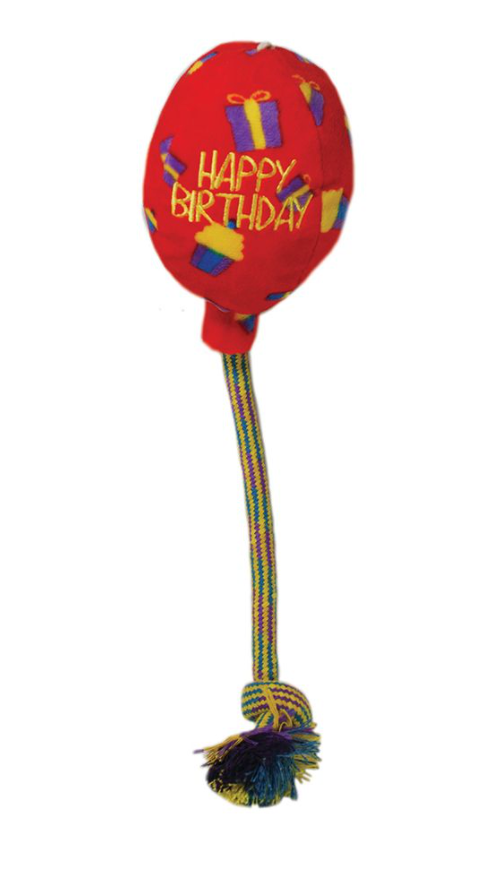 KONG Occasions Birthday Balloon Red