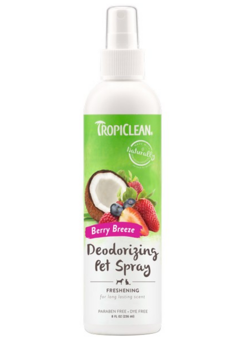 TropiClean Berry Breeze Deodorant Spray 236ml