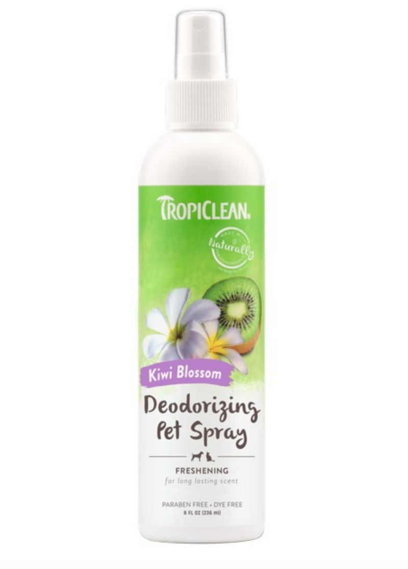 TropiClean Kiwi Blossom Deodorant Spray 236ml