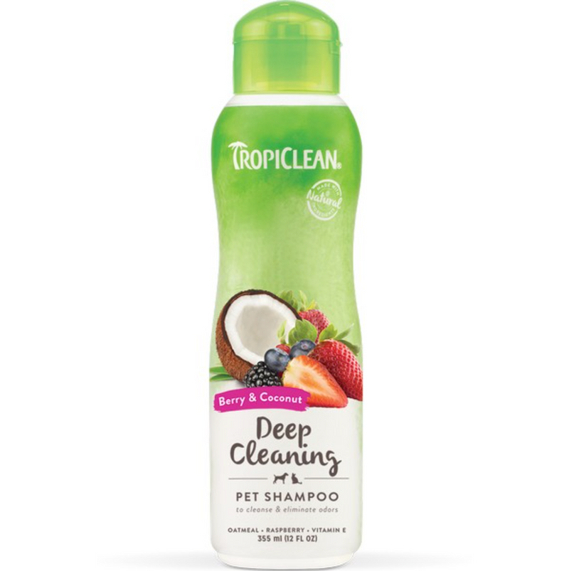 Tropiclean Berry and Coconut Deep Cleansing Shampoo