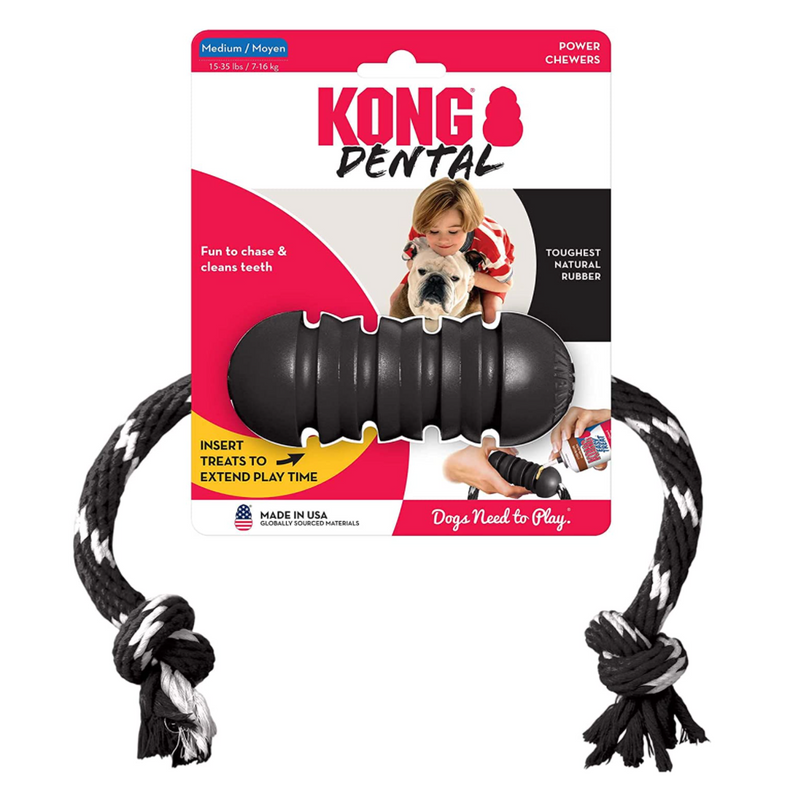 Kong Extreme Dental with Rope (Medium)