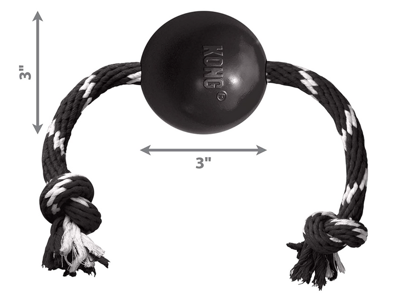 KONG Extreme Ball with Rope (Large)