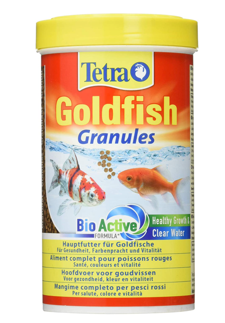 Tetra Goldfish Complete Floating Granules for Goldfish/Cold Water Fish, Multi-Colour