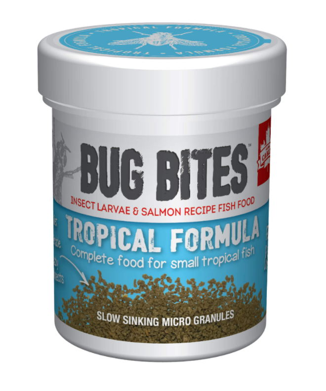 Bug Bites Tropical Micro Granules (S-M), 1.6 oz (45 g)