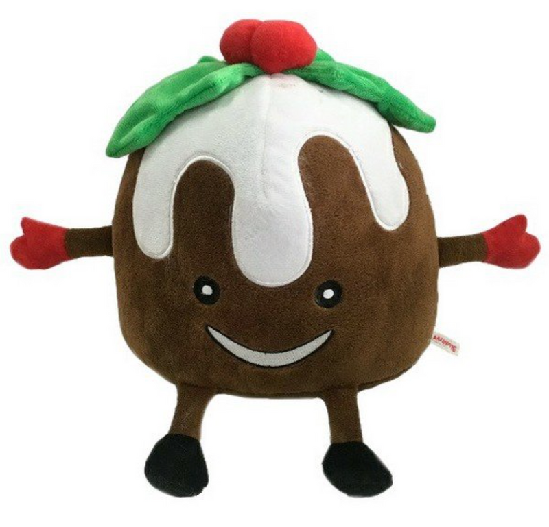 Christmas Pudding Squeaky Toy 20cm