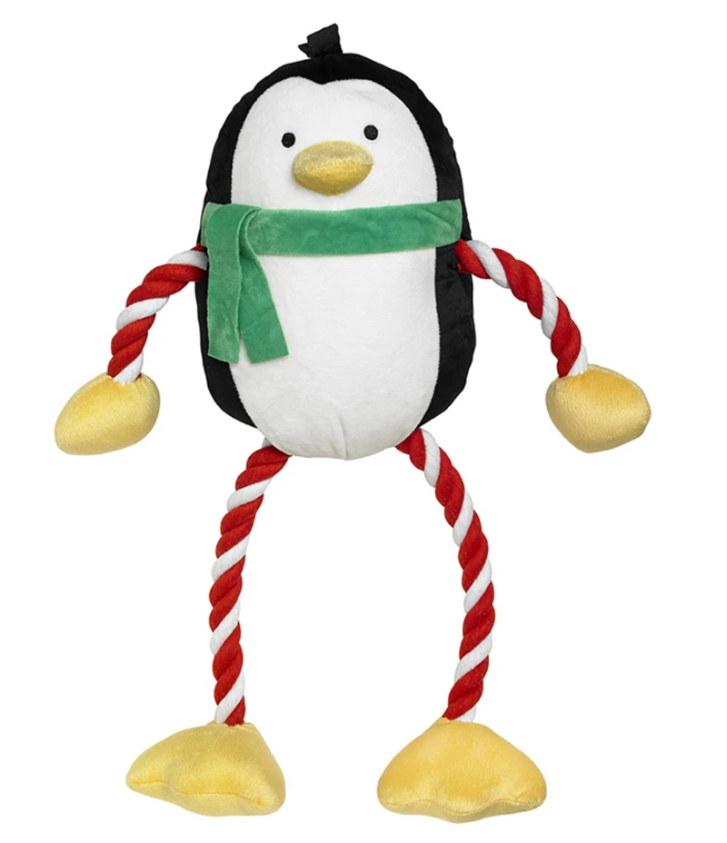Christmas Rope Penguin Toy